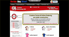 Desktop Screenshot of creativeadvertisingusa.com