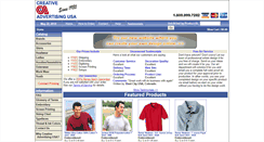 Desktop Screenshot of creativeadvertisingusa.info